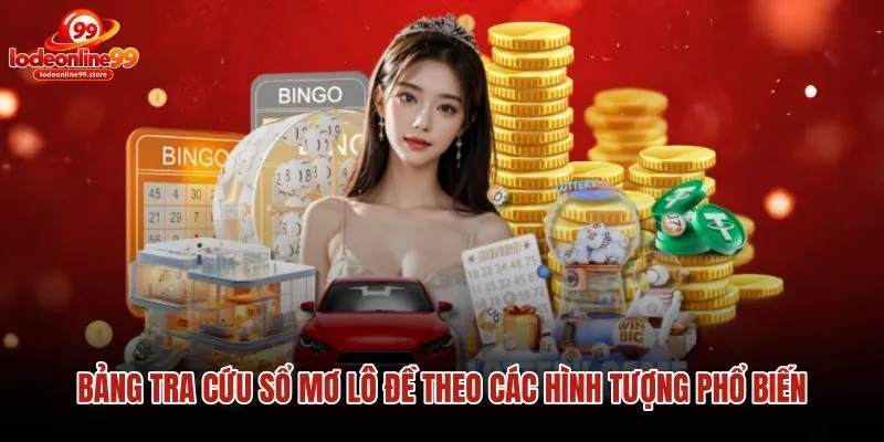 Bảng đối chiếu hình tượng chiêm bao trong sổ mơ lô đề